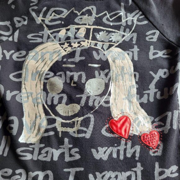 Desigual "dream" graphic hoodie, size medium - Picture 3 of 11
